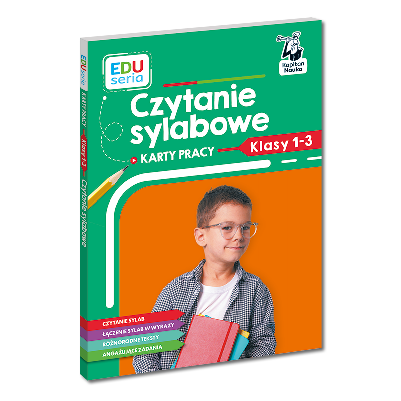 EDUseria. Karty pracy. Czytanie sylabowe